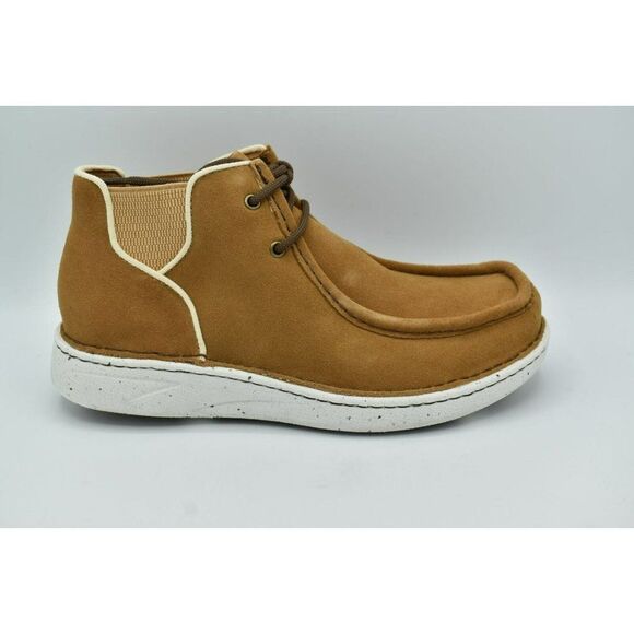 Justin Men Size 11 Hi-Call Moc Toe Water Repellent Suede Buckskin Chukka Boots main image 5